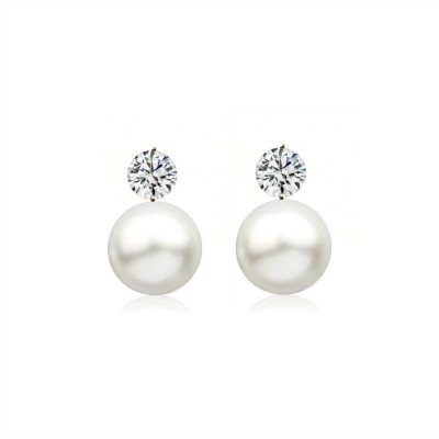 Stud Earrings: Pearl Stud Earrings, Crystal Earrings, Cubic Zirconia Earrings